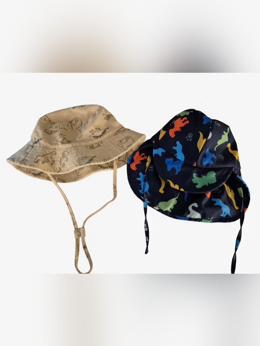 Baby/Toddler Dinosaur Summer Hats Set Of 2/ Size Small